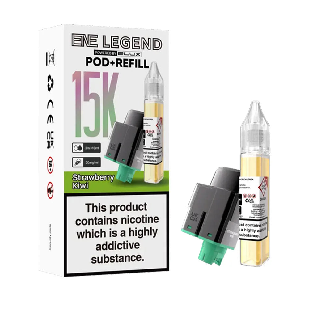 Elux ENE Legend 15K Prefilled Pods - Strawberry Kiwi