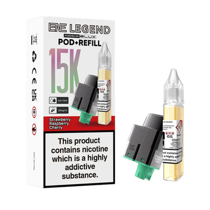 Elux ENE Legend 15K Prefilled Pods - Strawberry Raspberry Cherry