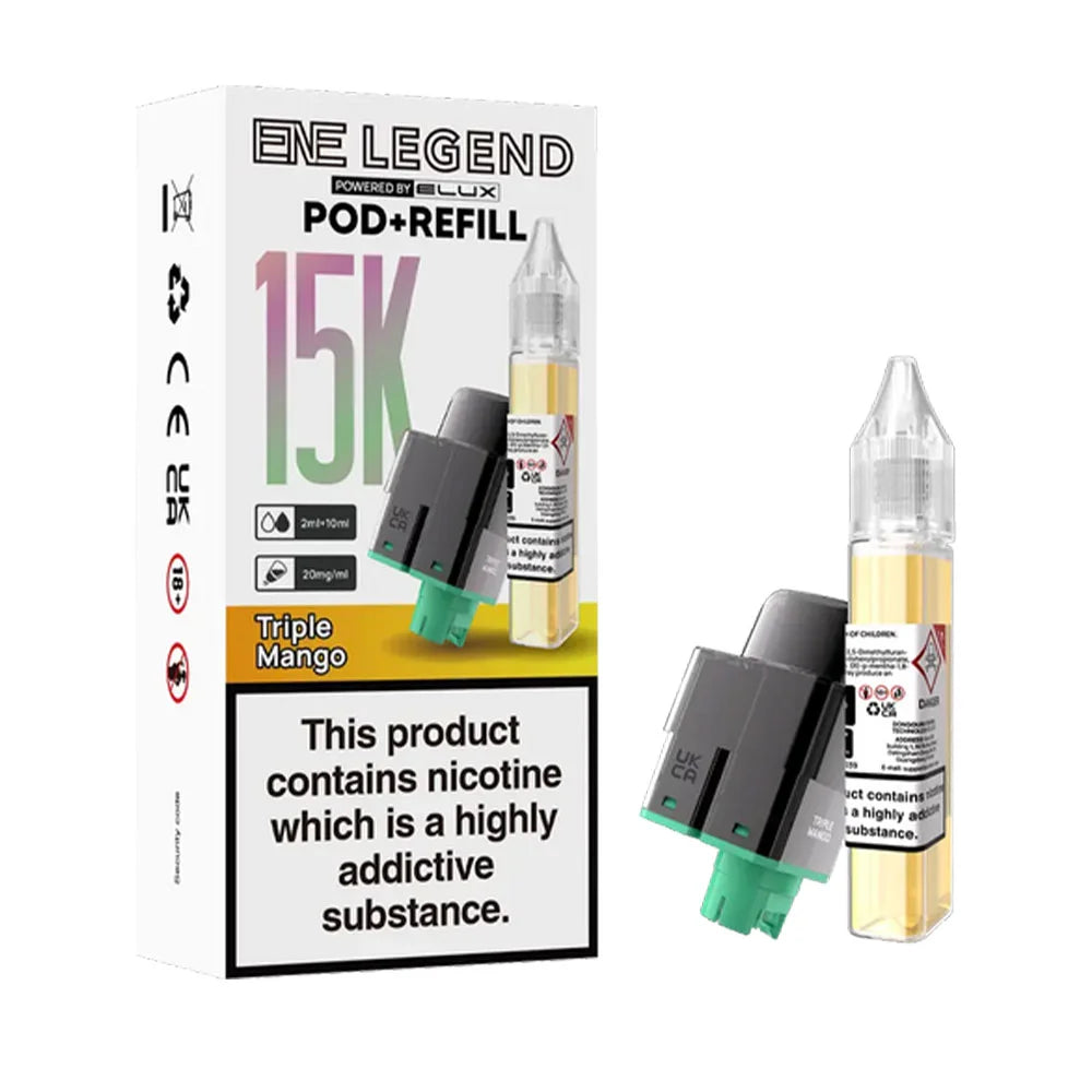 Elux ENE Legend 15K Prefilled Pods - Triple Mango