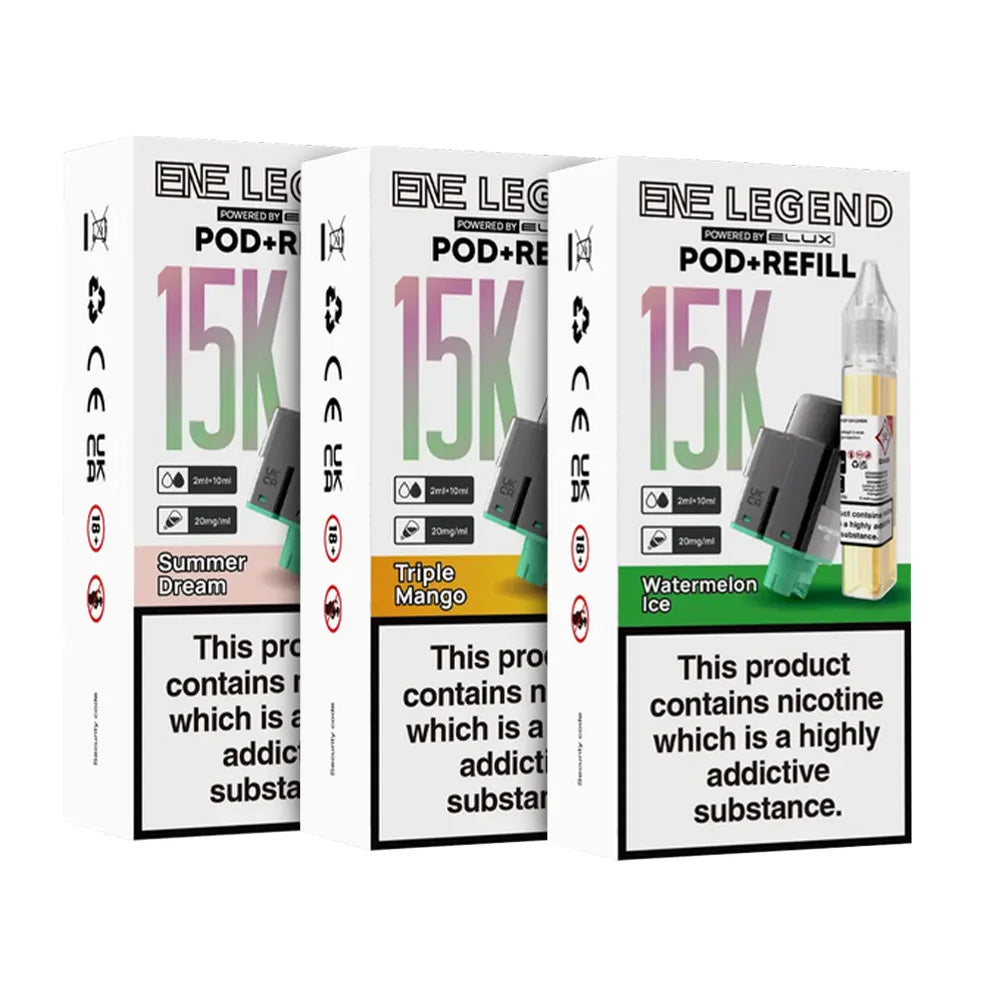Elux ENE Legend 15K Prefilled Pods