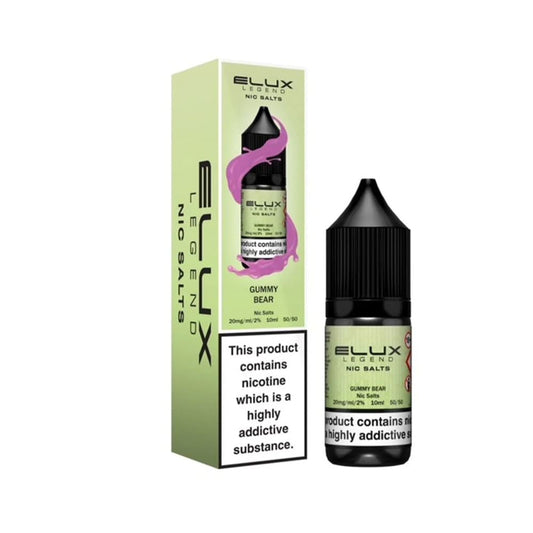 Elux Legend Nic Salt Gummy Bear 10ml