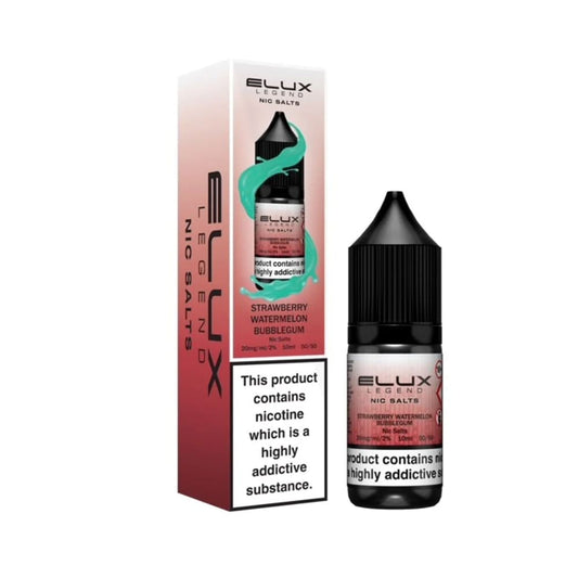 Elux Legend Nic Salt Strawberry Watermelon Bubblegum 10ml
