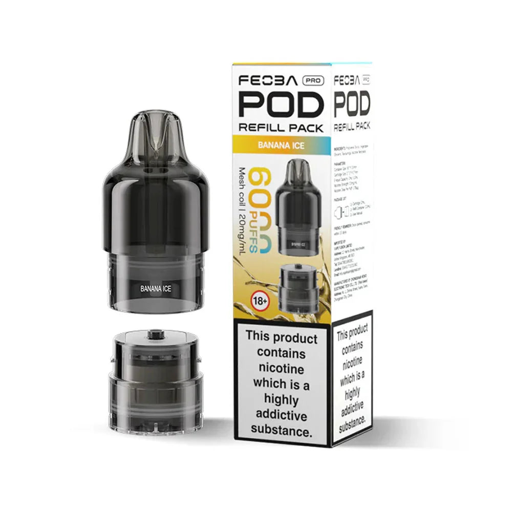 Feoba Pro 6K Prefilled Pods - Banana Ice