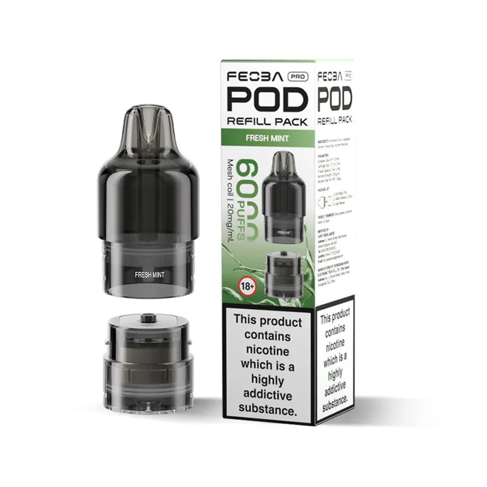 Feoba Pro 6K Prefilled Pods - Fresh Mint