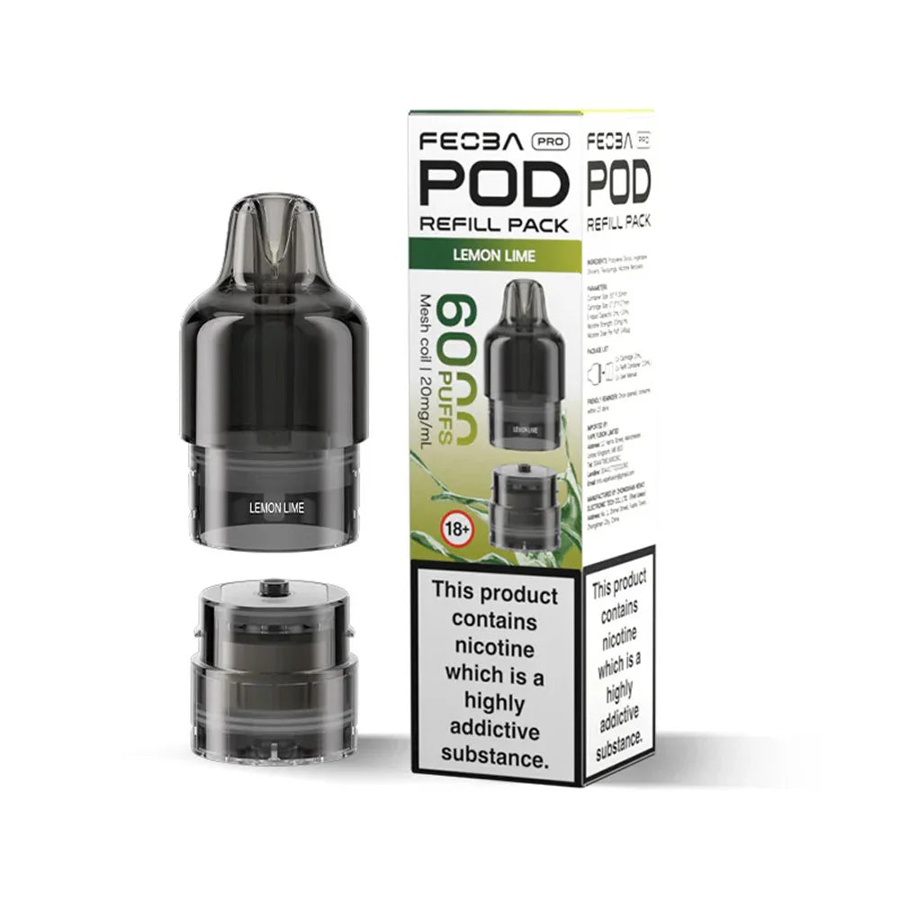 Feoba Pro 6K Prefilled Pods - Lemon Lime
