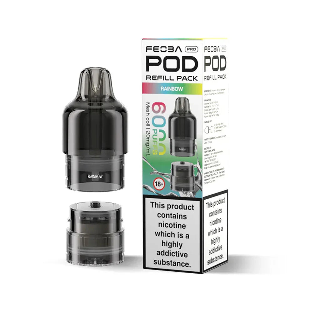 Feoba Pro 6K Prefilled Pods - Rainbow