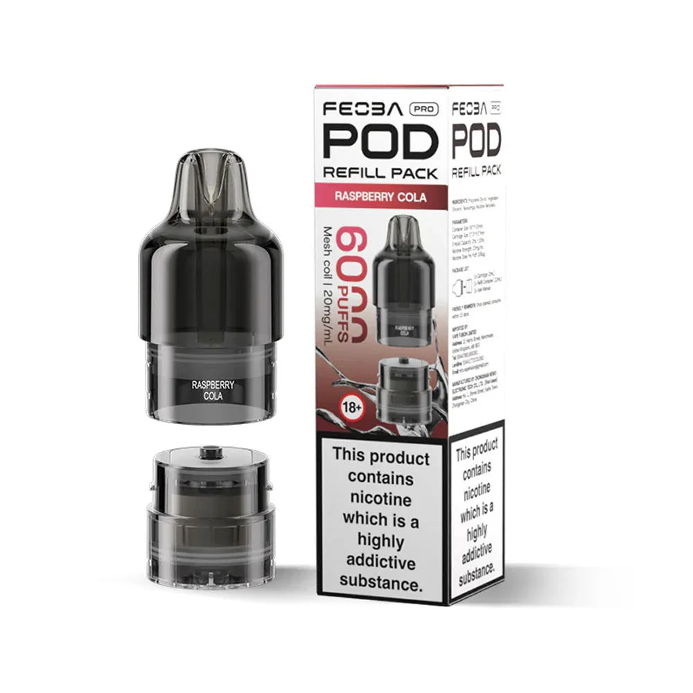 Feoba Pro 6K Prefilled Pods - Raspberry Cola