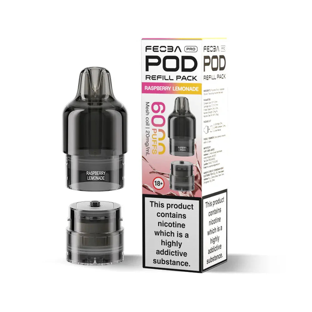 Feoba Pro 6K Prefilled Pods - Raspberry Lemonade