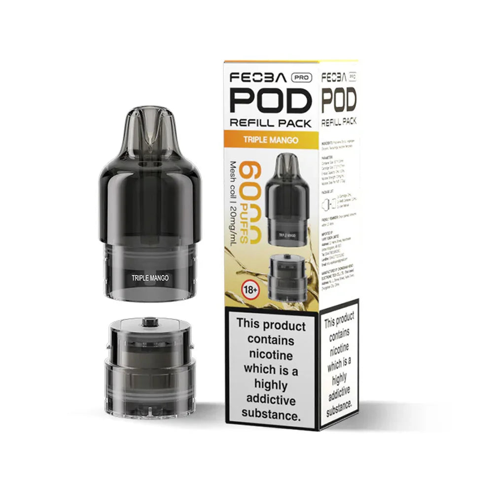 Feoba Pro 6K Prefilled Pods - Triple Mango