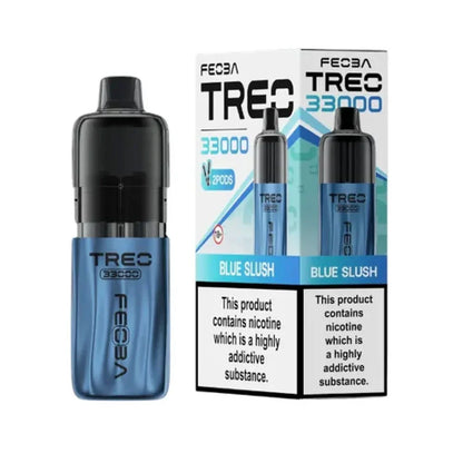 Feoba TREO 33K Prefilled Pod Kit - Blue Slush