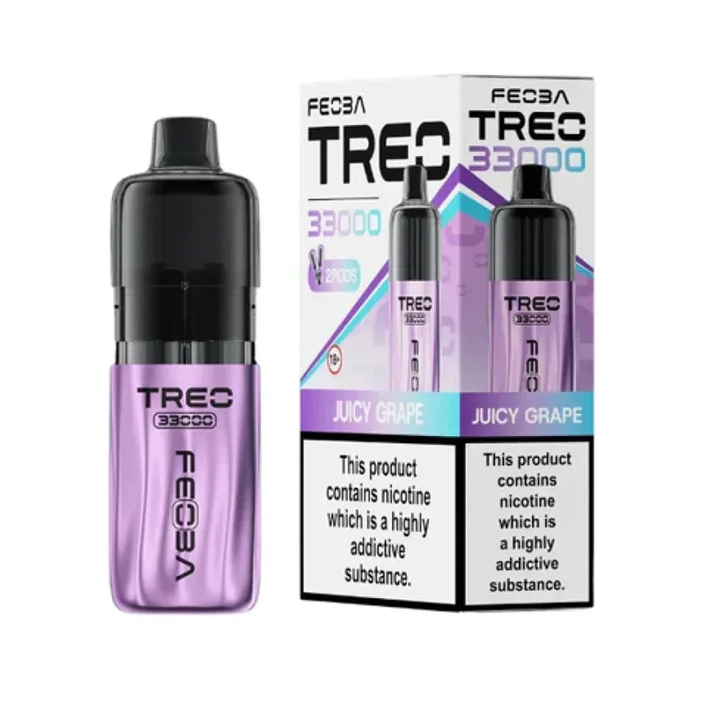 Feoba TREO 33K Prefilled Pod Kit - Juicy Grape