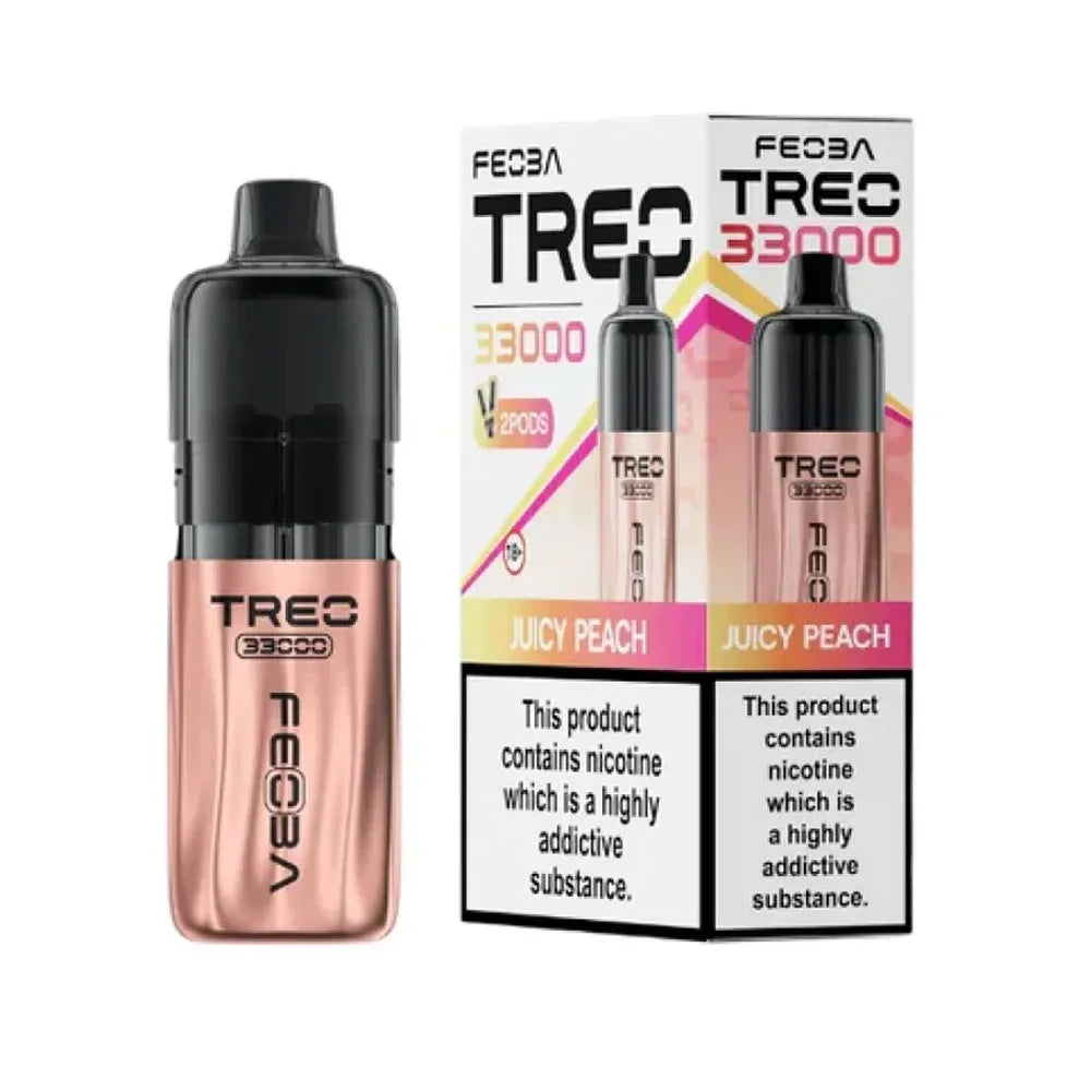 Feoba TREO 33K Prefilled Pod Kit - Juicy Peach