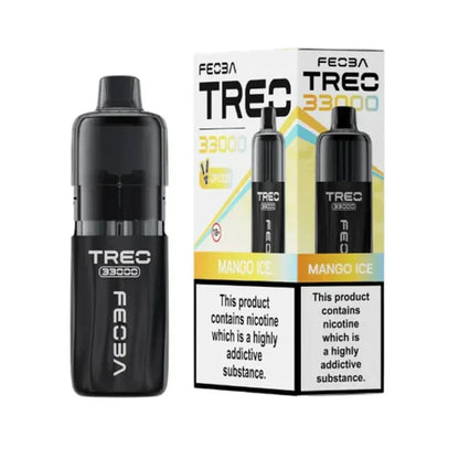 Feoba TREO 33K Prefilled Pod Kit - Mango Ice