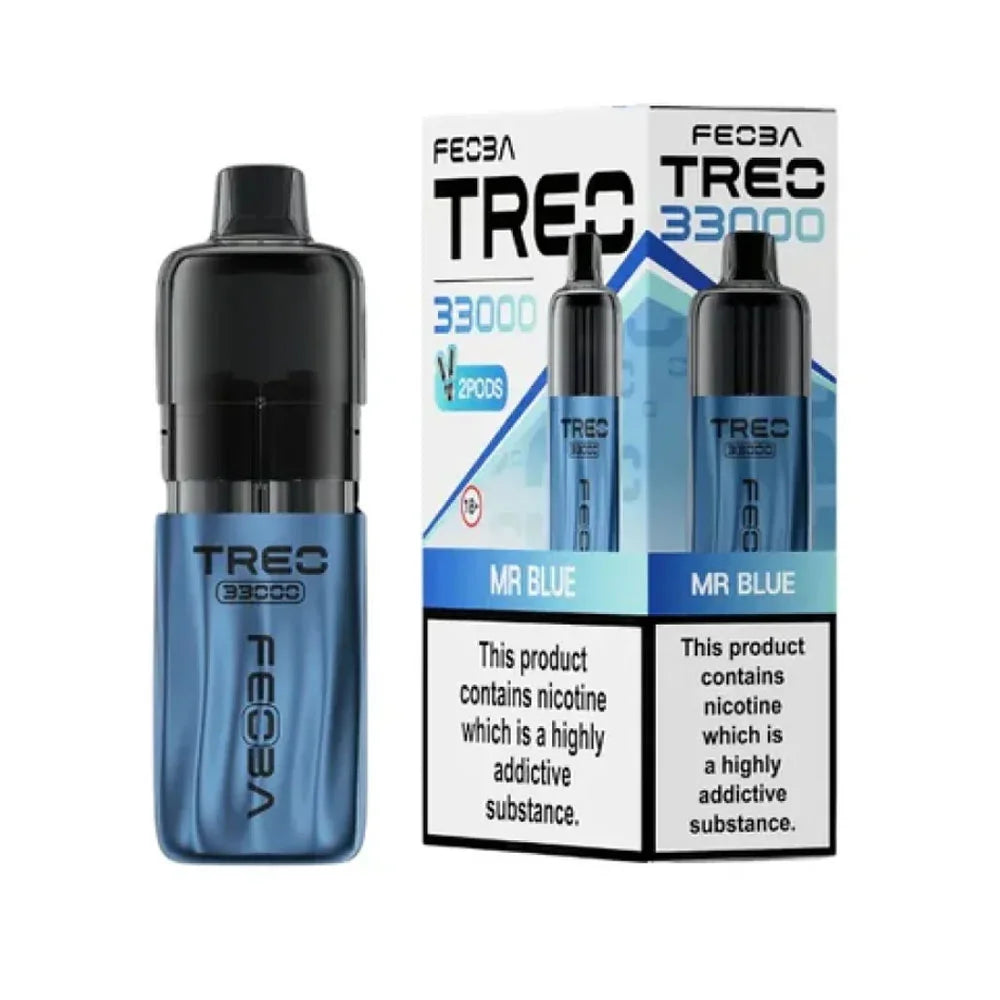 Feoba TREO 33K Prefilled Pod Kit - Mr Blue