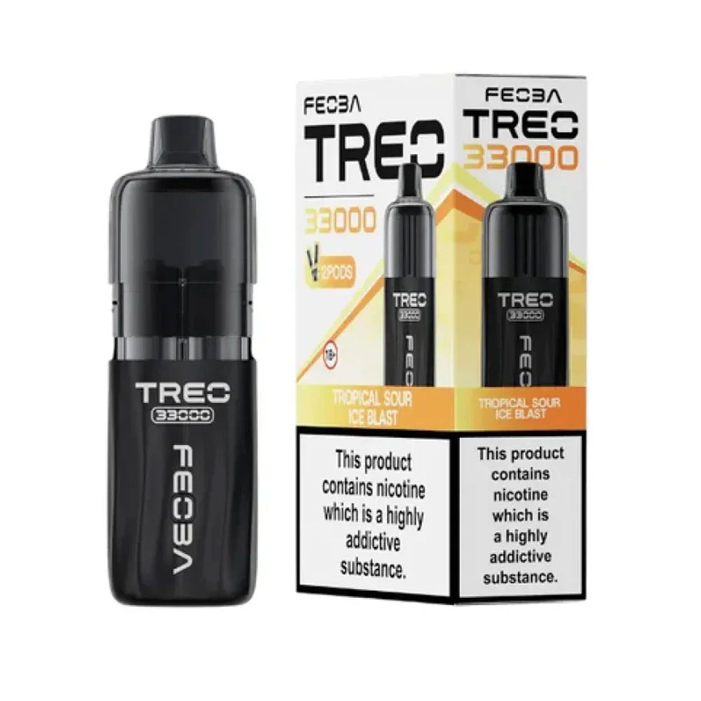 Feoba TREO 33K Prefilled Pod Kit - Tropical Sour Ice Blast