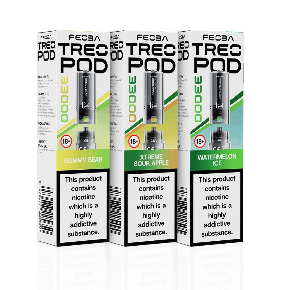 Feoba TREO 33K Prefilled Pods