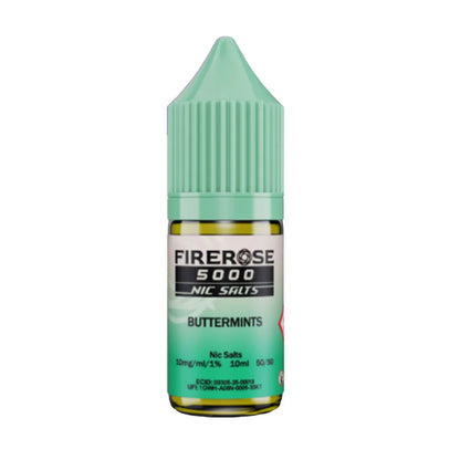 Firerose 5000 10ml Nic Salt Eliquid - Buttermints