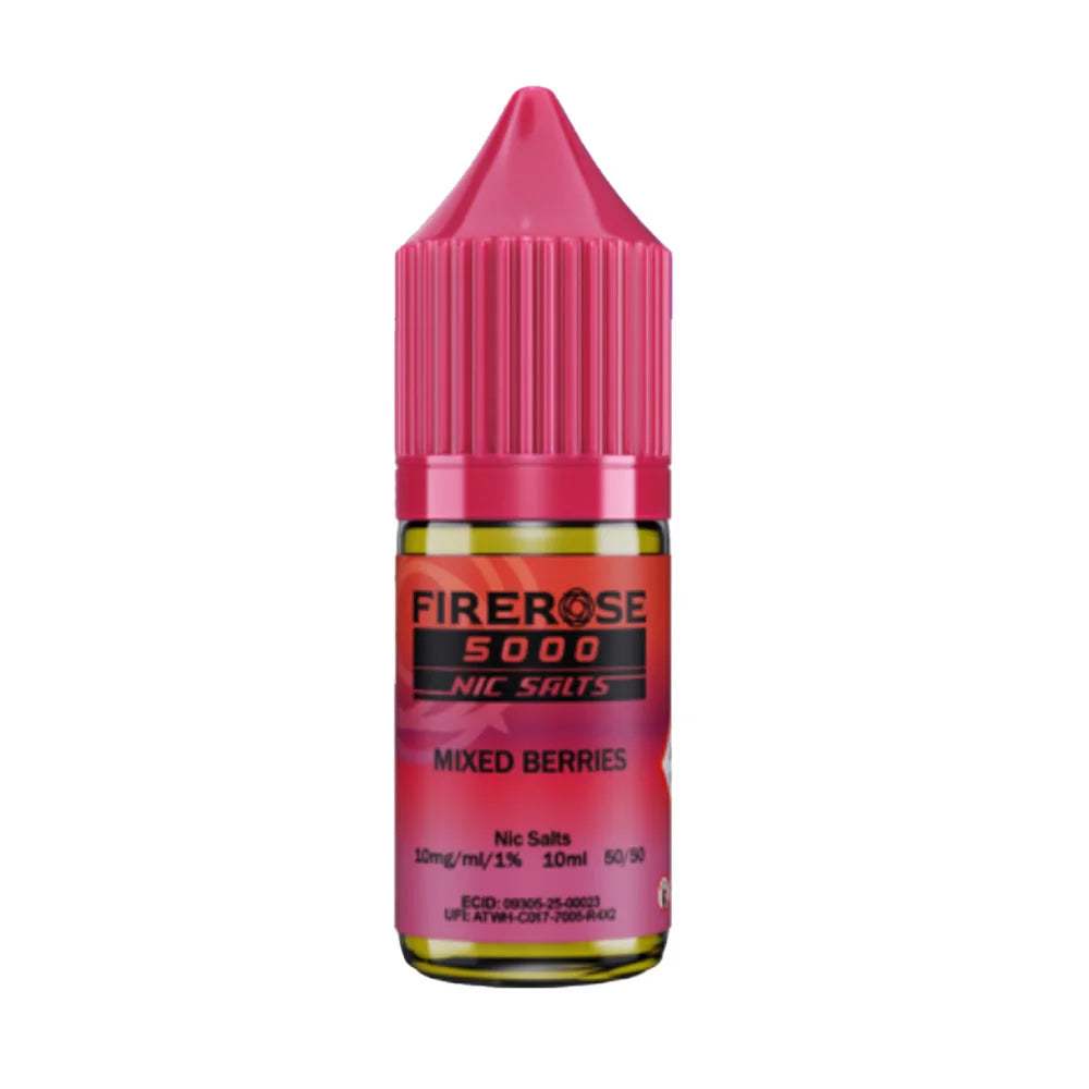Firerose 5000 10ml Nic Salt Eliquid - Mixed Berries