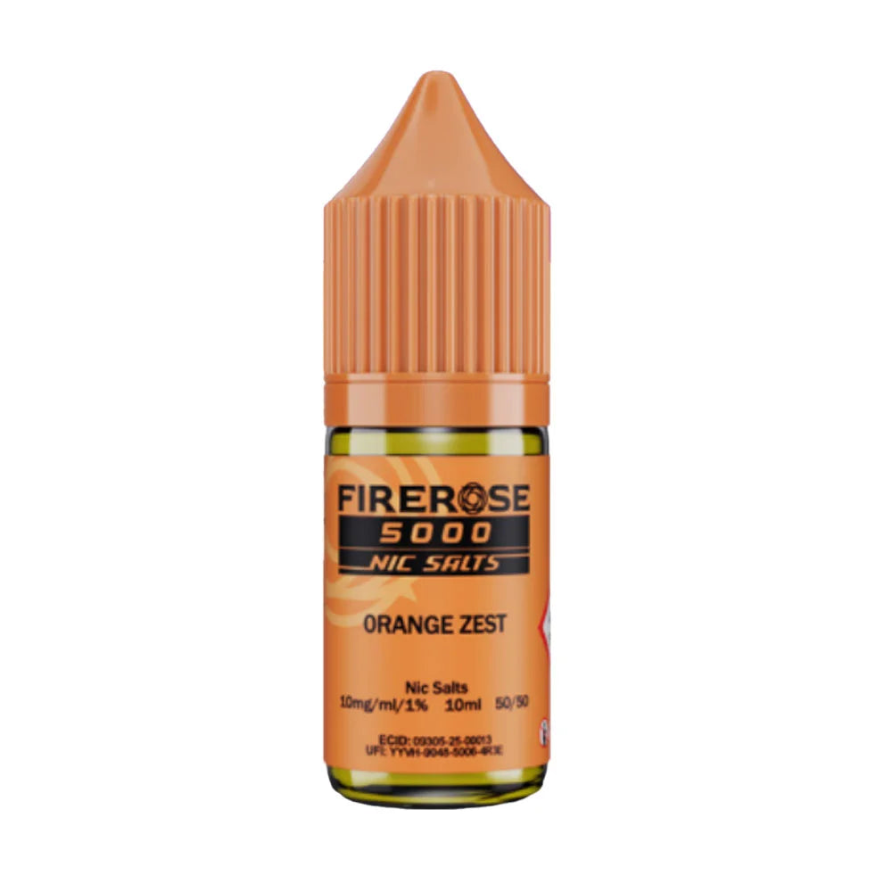 Firerose 5000 10ml Nic Salt Eliquid - Orange Zest