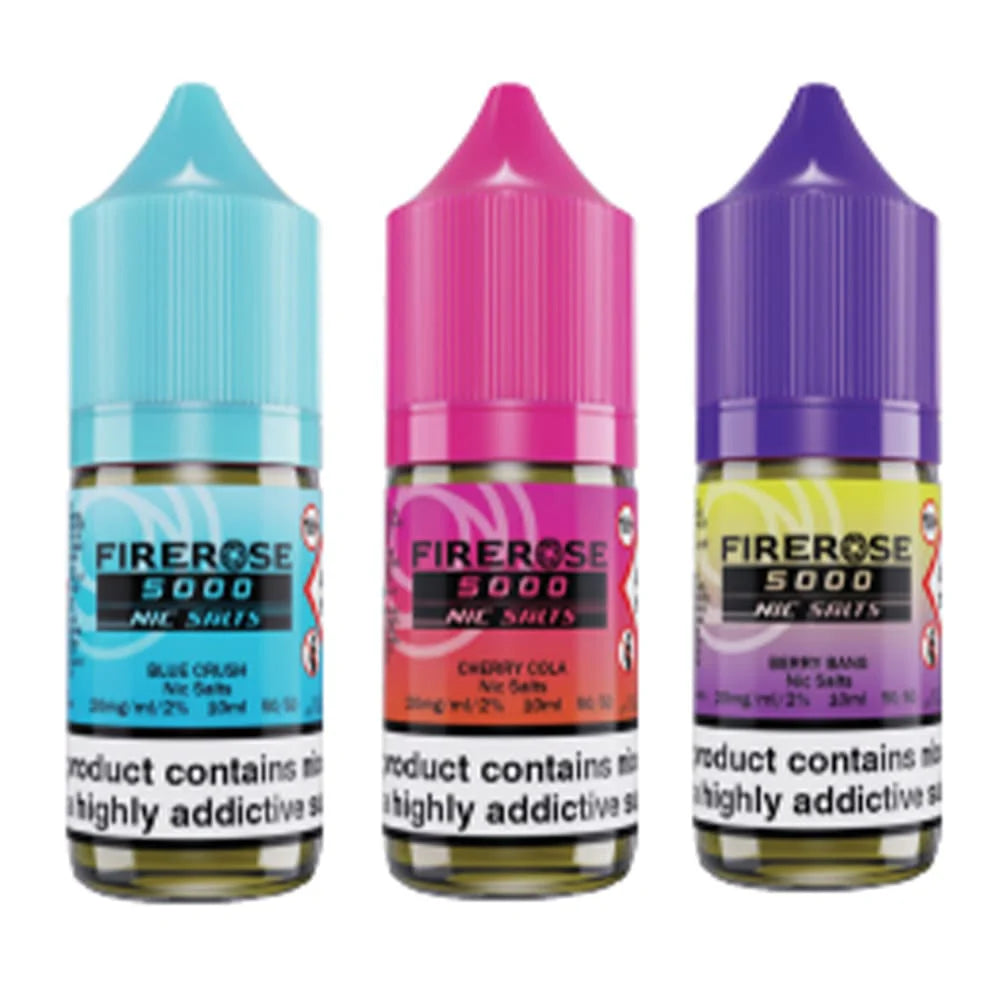 Firerose 5000 10ml Nic Salt Eliquid
