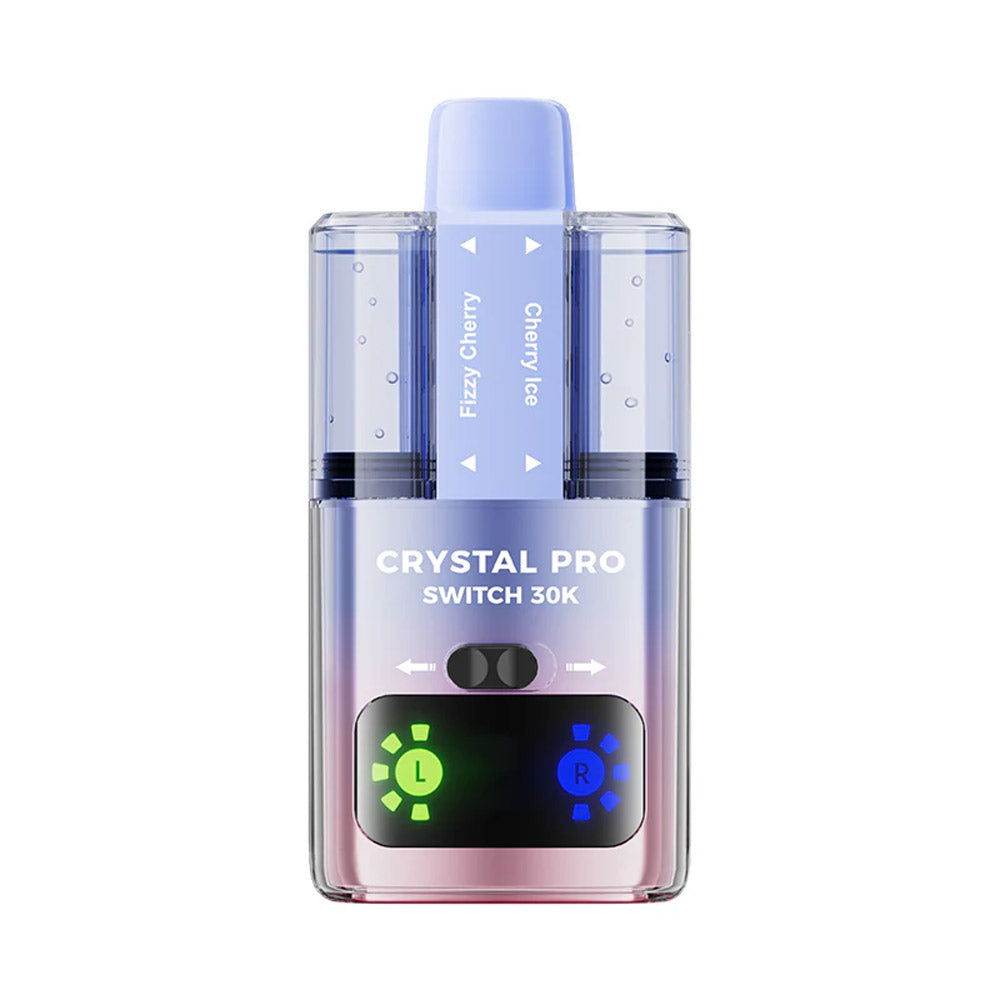 Crystal Pro Switch 30K Puff Disposable Vape - Fizzy Cherry / Cherry Ice