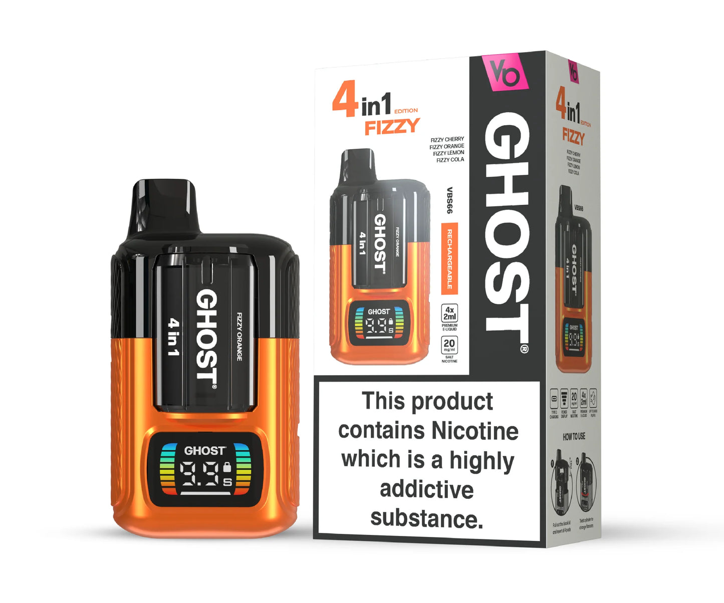 Ghost 2400 Kit by Vapes Bars