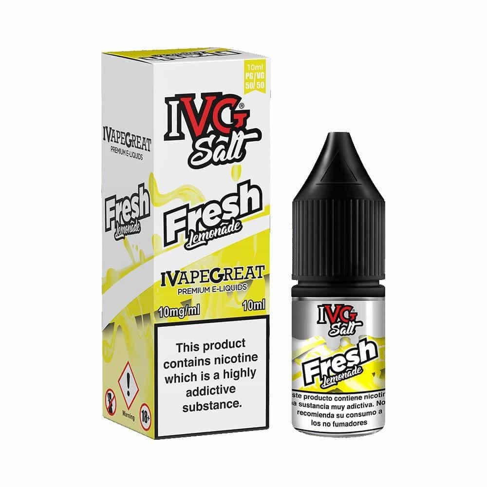 Fresh Lemonade 10ml Nicsalt Eliquid by IVG