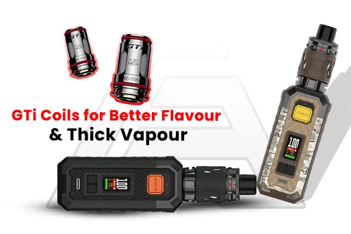GTi Coils for Better Flavour Thick Vapour