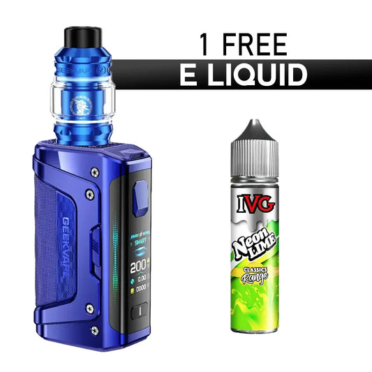 Geekvape Aegis Legend 5 Vape Kit With Free Nic Salt