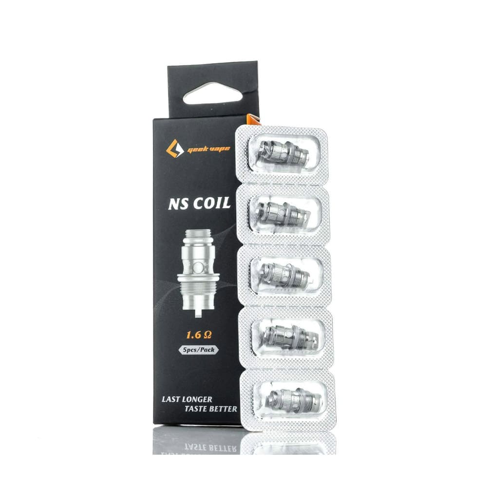 Geekvape NS Coil | 5pcs/pack | 1.6Ω | Flint Tank