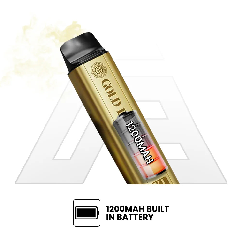 Gold Bar XL 10K Prefilled Pod Kit 1200mAh Built In Battery