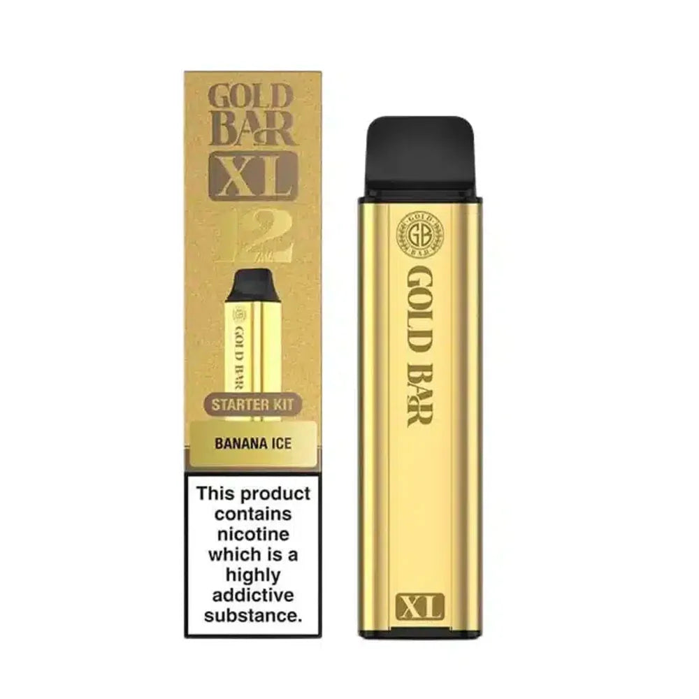 Gold Bar XL 10K Prefilled Pod Kit - Banana Ice