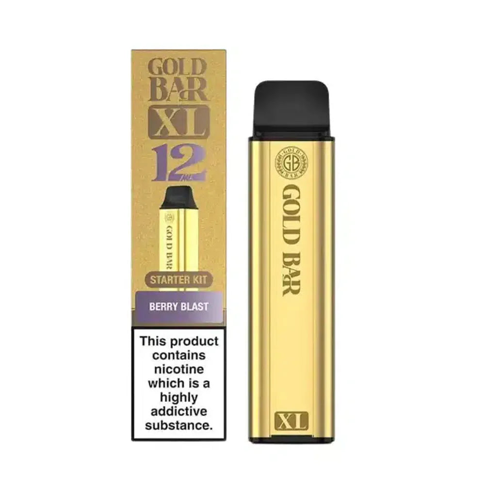 Gold Bar XL 10K Prefilled Pod Kit - Berry Blast
