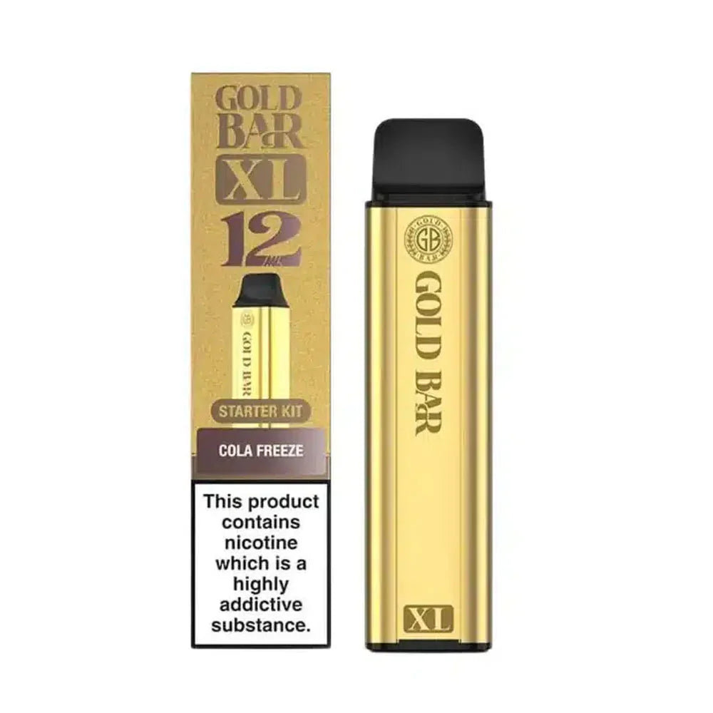 Gold Bar XL 10K Prefilled Pod Kit - Cola Freeze
