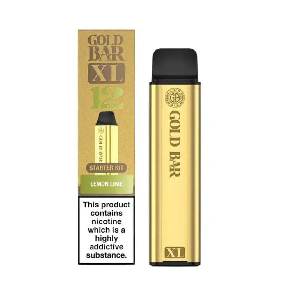 Gold Bar XL 10K Prefilled Pod Kit - Lemon Lime