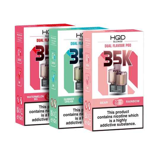 HQD Glow Air 35K 2-in-1 Prefilled Pods