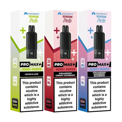 Hayati Pro Max Plus 6K Prefilled Pods