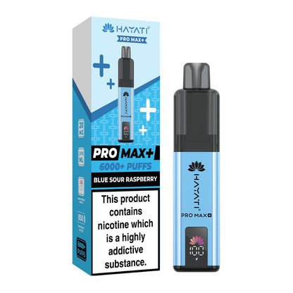 Hayati Pro Max Plus 6000 Puffs - Blue Sour Raspberry