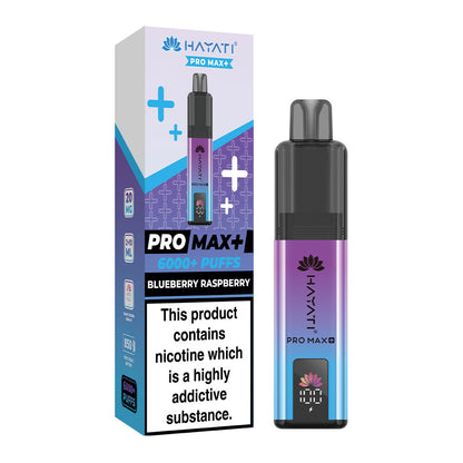 Hayati Pro Max Plus 6000 Puffs - Blueberry Raspberry
