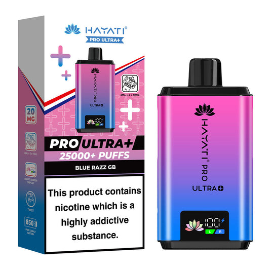 Hayati Pro Ultra Plus Blue Razz GB