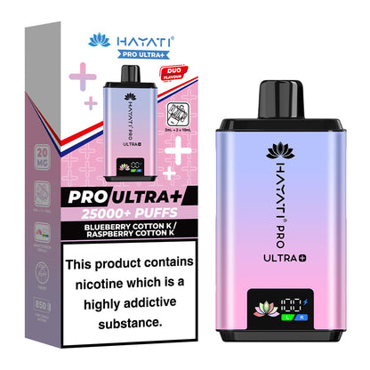 Hayati Pro Ultra Plus 25000 Puffs Disposable Vape