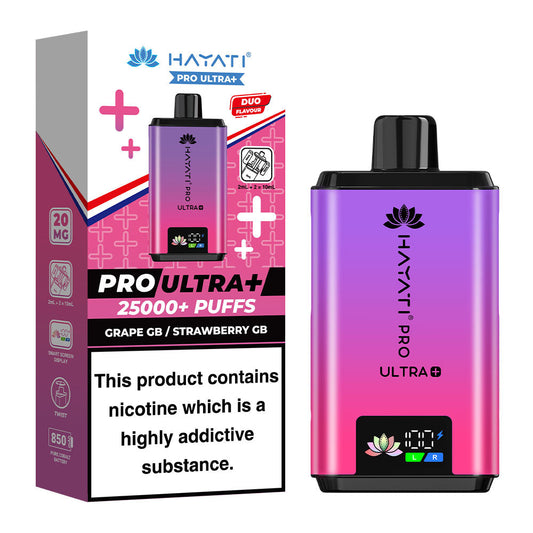 Hayati Pro Ultra Plus Grape GB / Strawberry GB