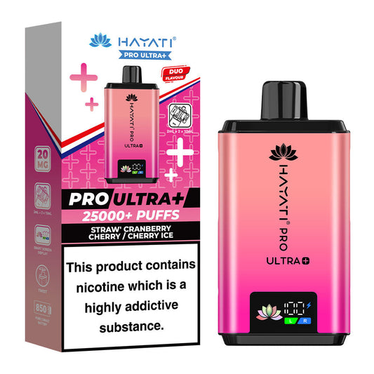 Hayati Pro Ultra Plus Straw' Cranberry Cherry / Cherry lce