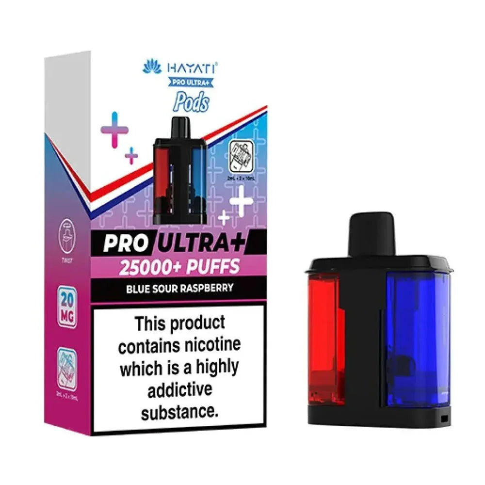 Hayati Pro Ultra Plus Prefilled Pods - Blue Sour Raspberry