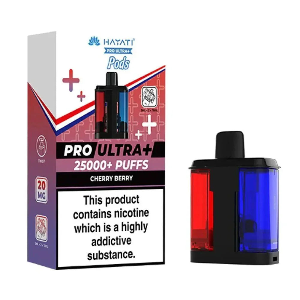Hayati Pro Ultra Plus Prefilled Pods - Cherry Berry
