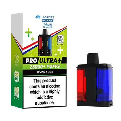 Hayati Pro Ultra Plus Prefilled Pods - Lemon & Lime