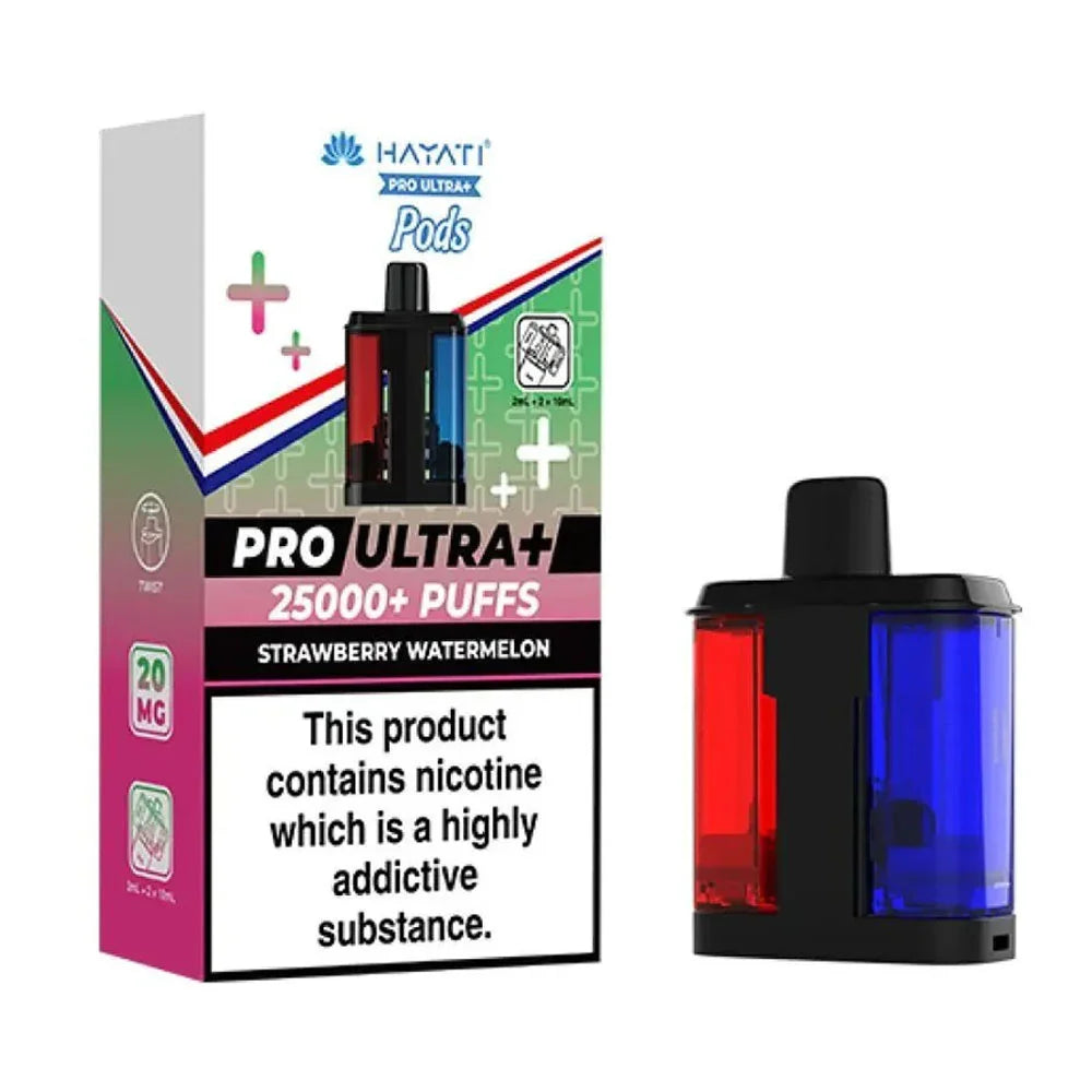 Hayati Pro Ultra Plus Prefilled Pods - Strawberry Watermelon