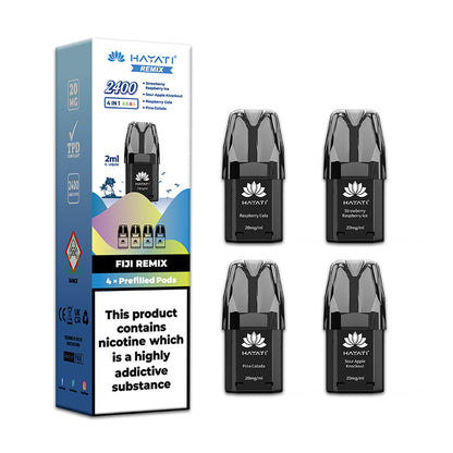 Hayati Remix 2400 Puffs Pre-filled Replacement Pods