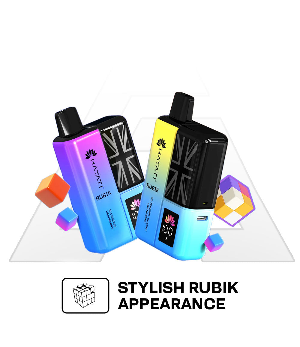 Buy Hayati Rubik 7000 Pod Kit | Strawberry Raspberry Ice Vape