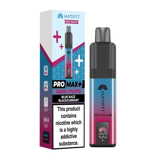 Hayati Pro Max Plus Blue Razz Blackcurrant